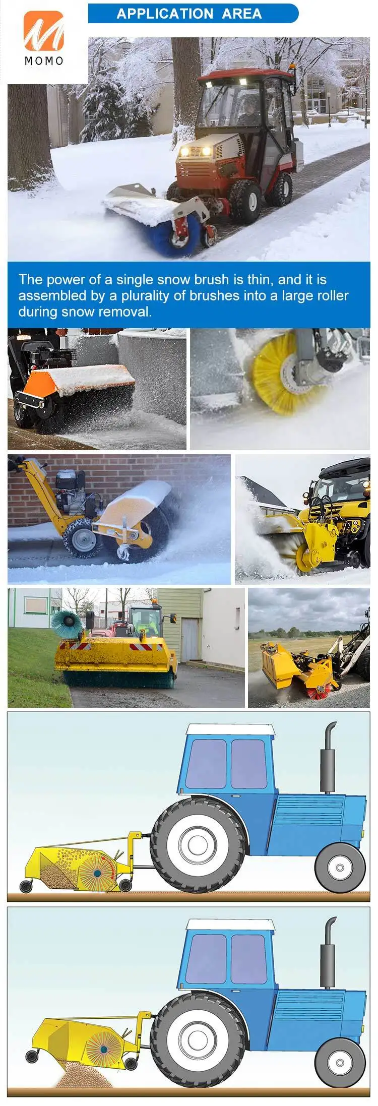 

PP Steel Wire Wafer Sweeping Brush For Road Forklift Sweeper Road Sweeper Brush