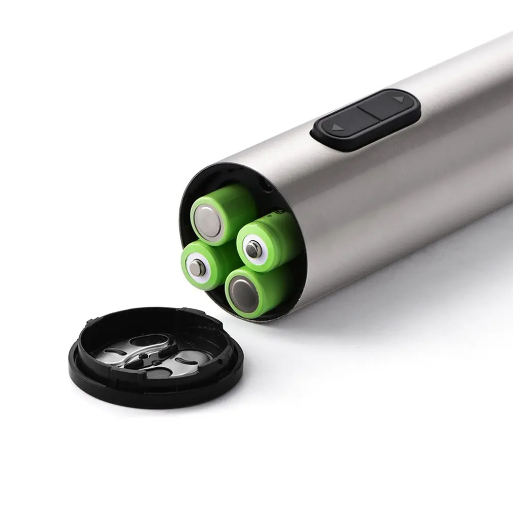 

Durable Electric Wine Opener Automatic Bottle Corkscrew Professional Foil Cutter Set for Kitchen Tool Simple Wine Seal Remover