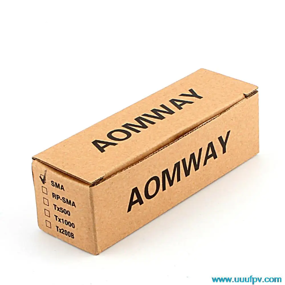 1 шт. FPV Aomway 5 8 ГГц 11dbi 7-оборотная спиральная круглая поляризационная антенна RHCP