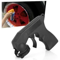 1pc spray adaptor paint care aerosol spray gun handle with full grip trigger locking collar car maintenance