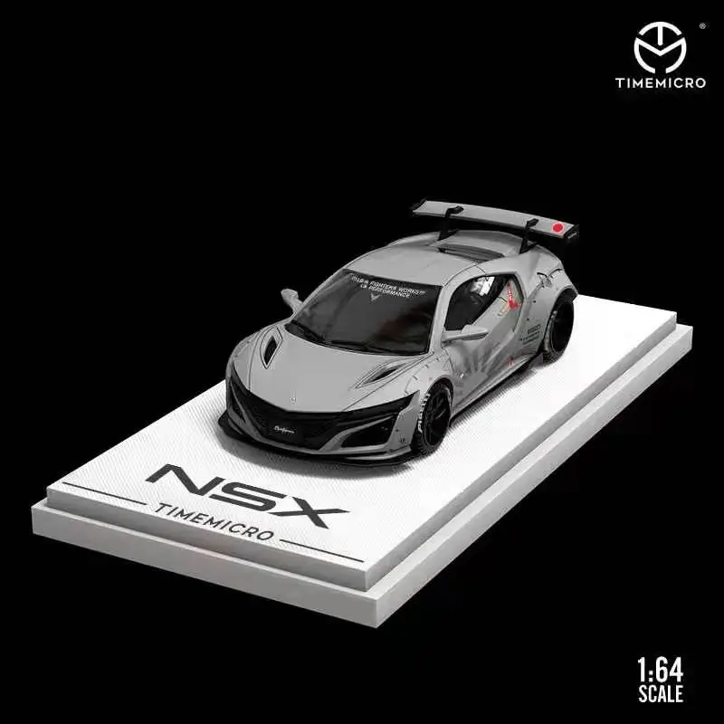 Time Micro 1/64 Honda LB NSX и Nissan GTR 3 0 модель автомобиля из сплава дисплей коллекционные