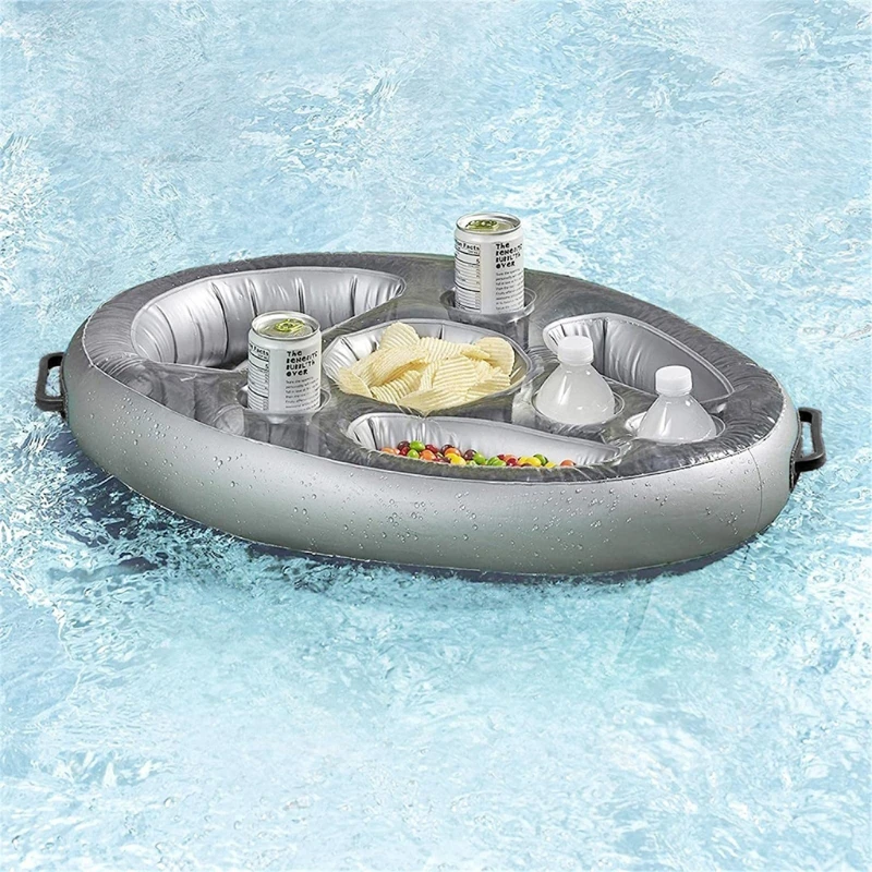 

Inflatable Spa Bar Hot Tub Spas Floating Drinks and Food Holder Tray