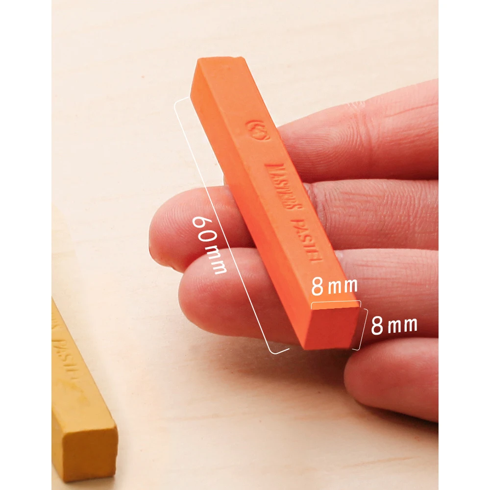 Квадратный пастельный набор 12/24/36/48 Цвета мягкой сухой Пастель Мел палочки