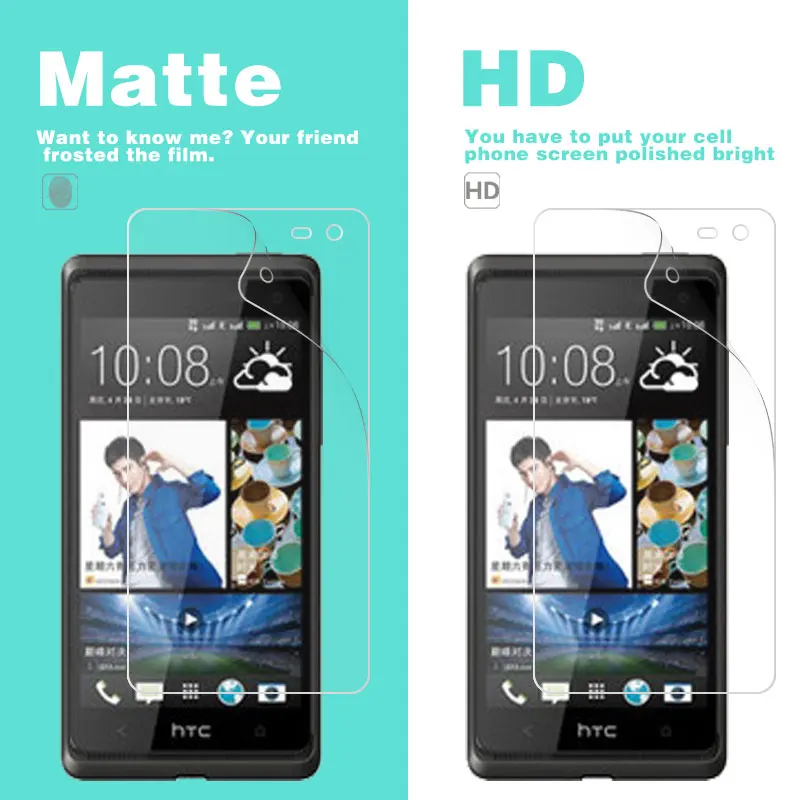 

Glossy HD Clear Film For Htc 316 320 500 510 516 520 526 600 609 610 612 616 626 Anti-Glare Matte Film Front Screen Protector