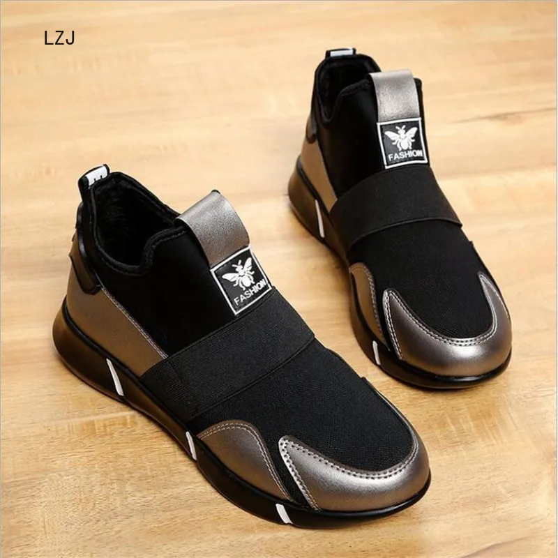 Женские кроссовки с вулканизированной подошвой LZJ модель 2019 года повседневная
