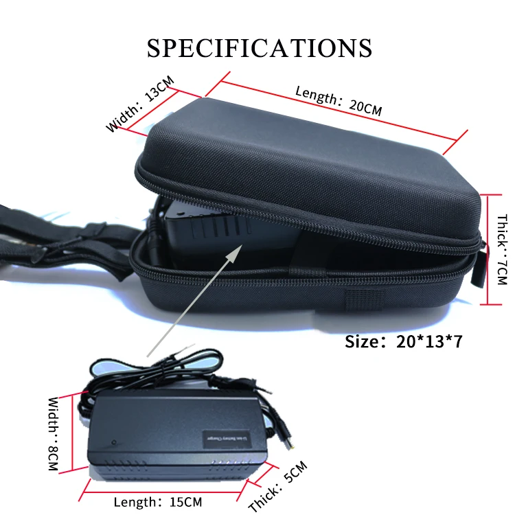

Replacement For Xiaomi M365 Electric Scooter Front Carry Bag Handlebar Mounted Zipper EVA Storage Case