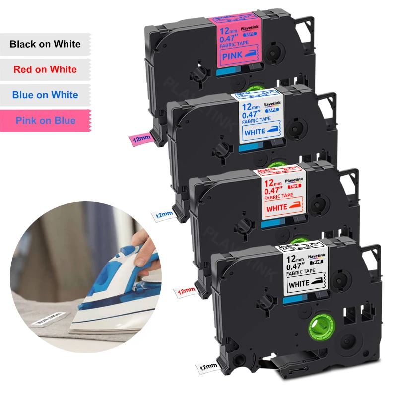 Ярлыки для одежды ярлыки совместимые с этикетками Brother 12 мм не самоклеящиеся