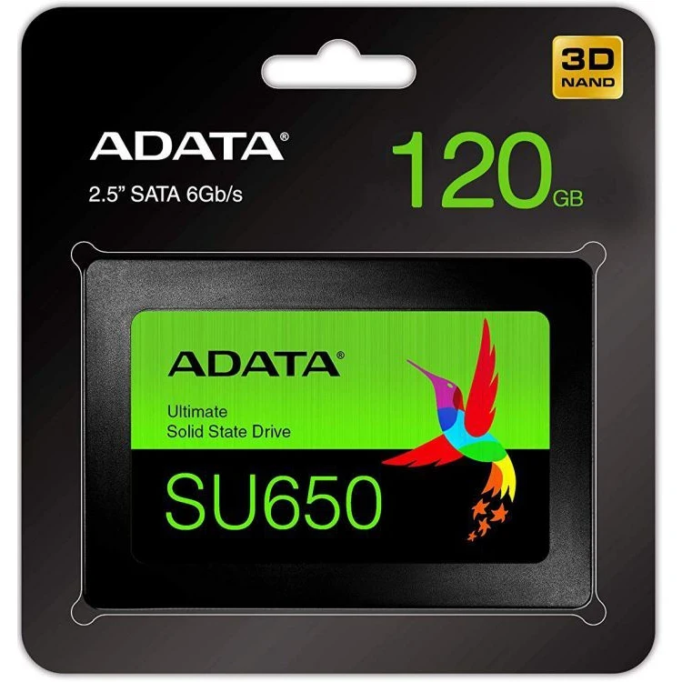 Твердотельный накопитель ADATA ASU650SS 120GT R SSD 2.5&quot 120GB SATA III чтение: 520 Мб/сек запись: 320