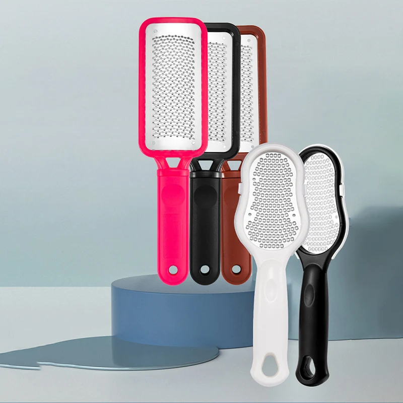 

Practical Foot Portable File Foot Rasp Pedicure Stainless Steel Callus Remover Multifunctional Dead Skin Remover Scraper
