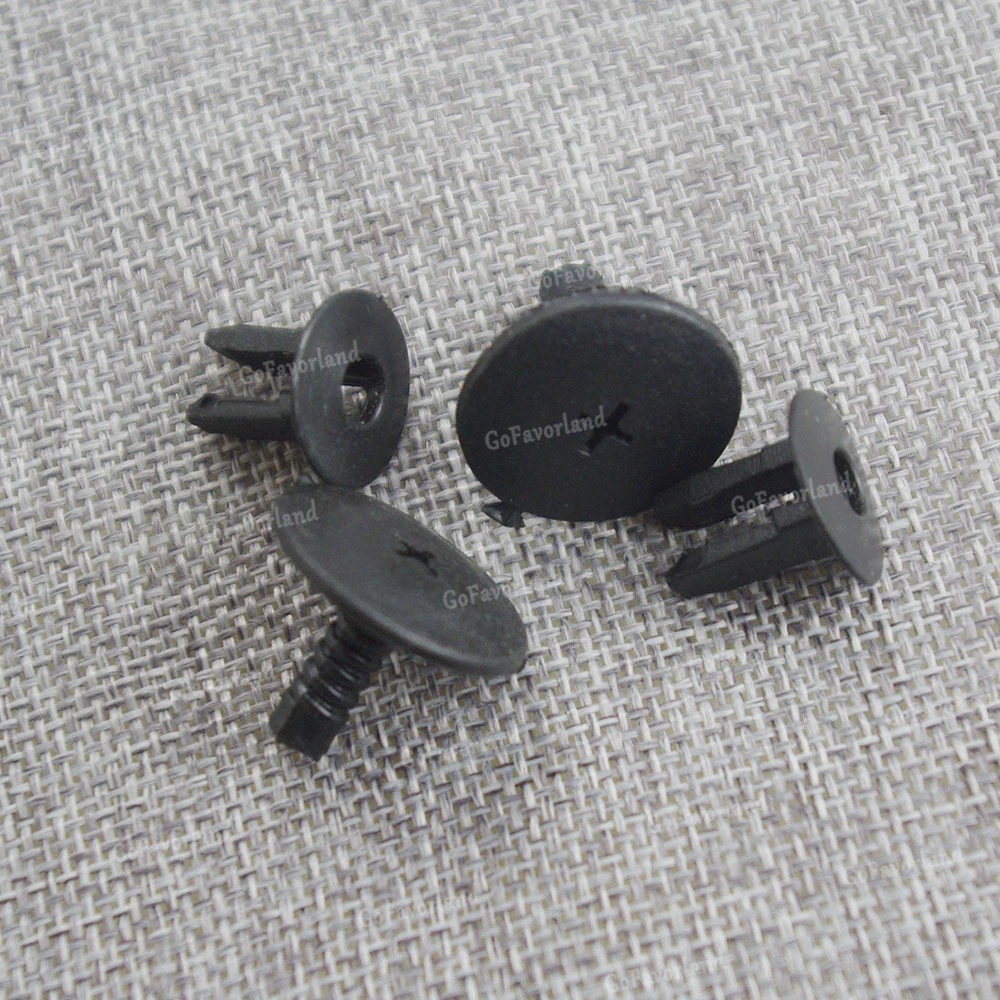 25 шт. нагнетания пуш-ап Тип Нейлон Клип отделка фиксатор крепления Пластик