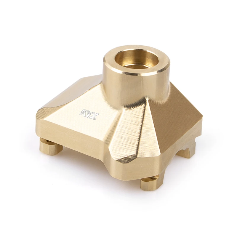 KYX Racing Brass Intermediate Center Axle Housing Output Differential Cover Upgrades for RC Crawler Car Traxxas TRX6 6x6 G63