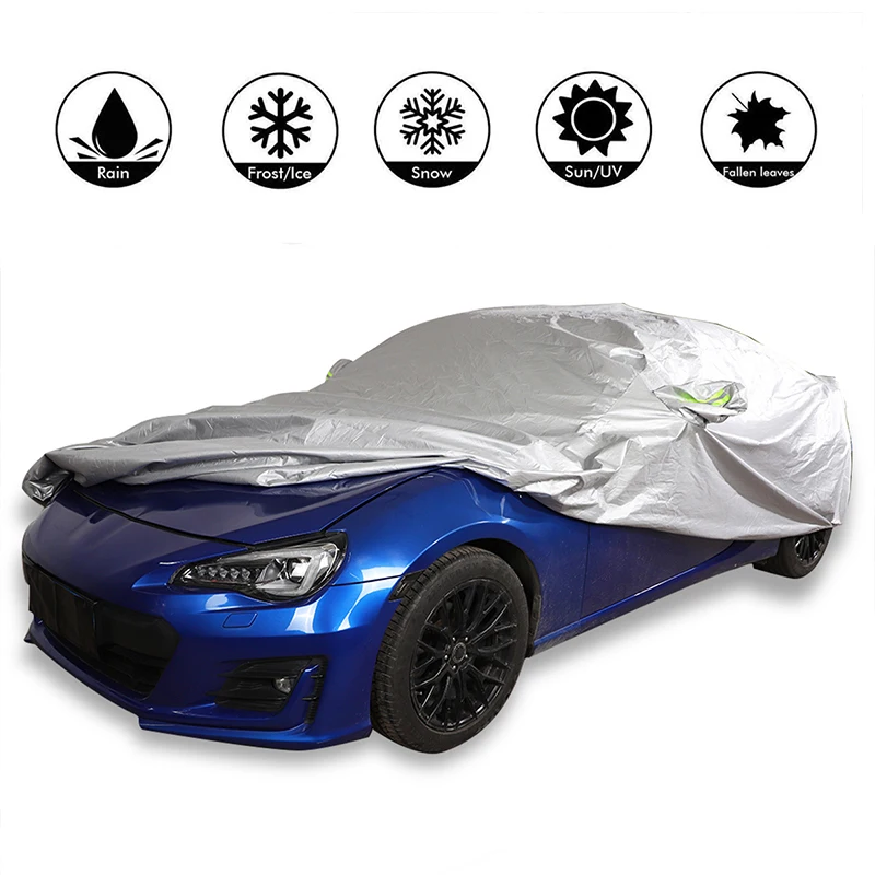 Waterproof Car Covers Outdoor Sun Protection Cover Car Reflector Dust Rain Snow Protective Cover For Toyota 86 Subaru BRZ 12-20