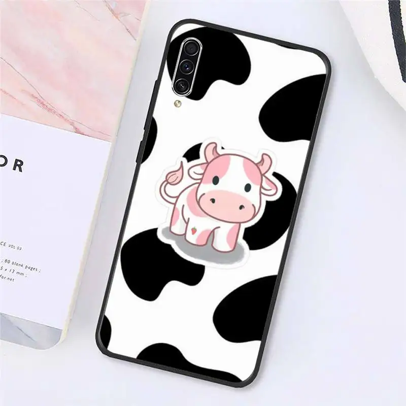 

Milk Cow Print animal Phone Case For Samsung galaxy A S note 10 7 9 20 30 31 40 50 51 71 21 s ultra