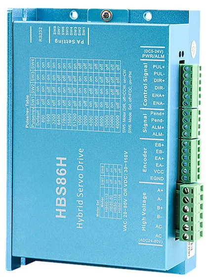 HBS86H замкнутый цикл Серводвигатель двигателя HBS860H Гибридный шаг серводвигатель с