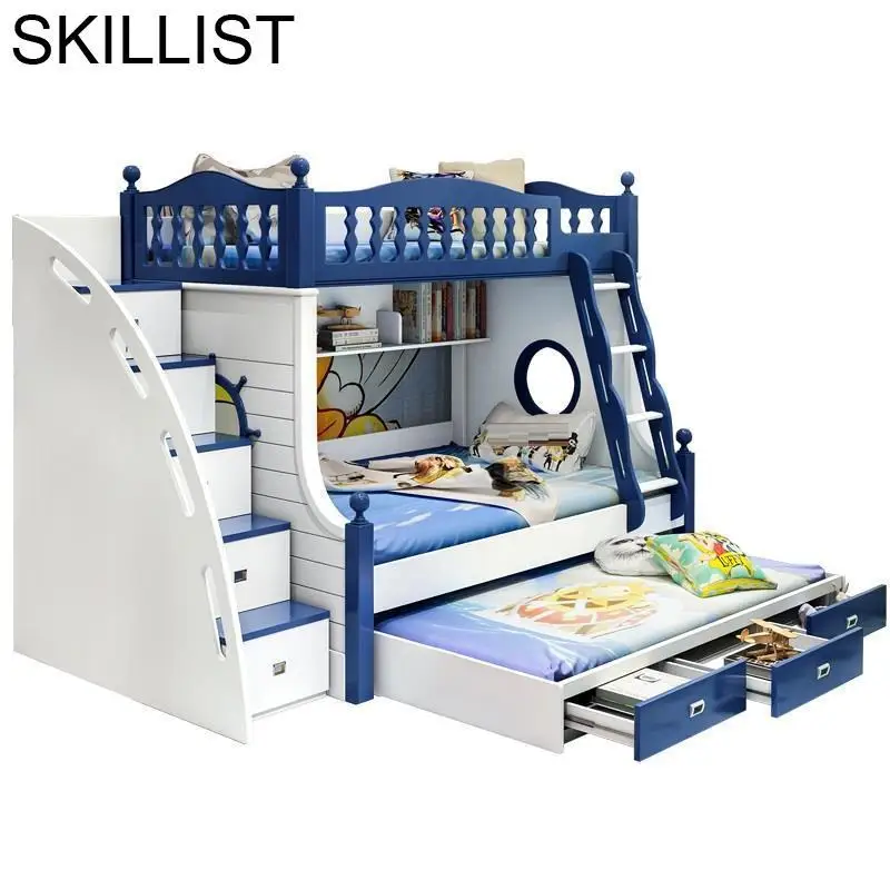 Мезон Yatak Odasi ухода палуба Bett Letto Mobili Infantil Кама Moderna мебель для спальни Mueble де | Кровати -32889927230