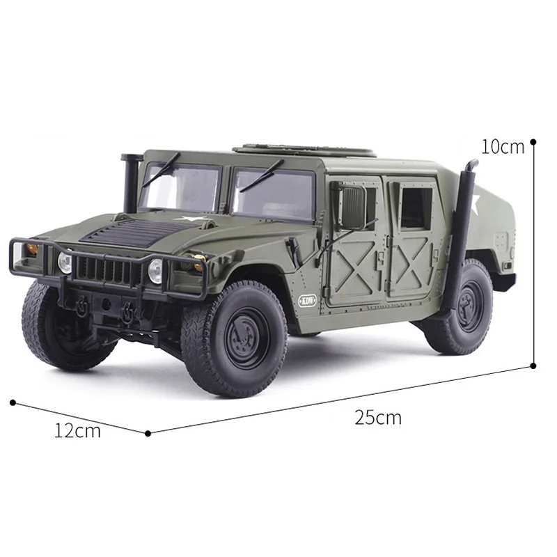 Литье под давлением из сплава для Hummer транспортного средства 1:18 бронированный