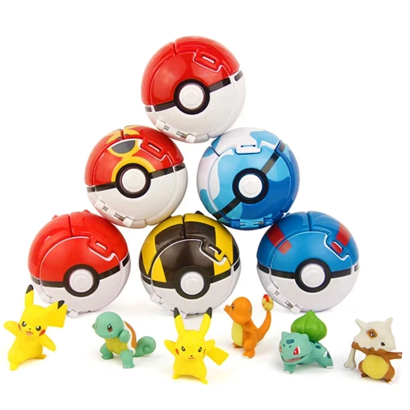 TOMY оригинальный Покемон эльф шар покебол Pikachu Карманный Монстр вариант игрушка