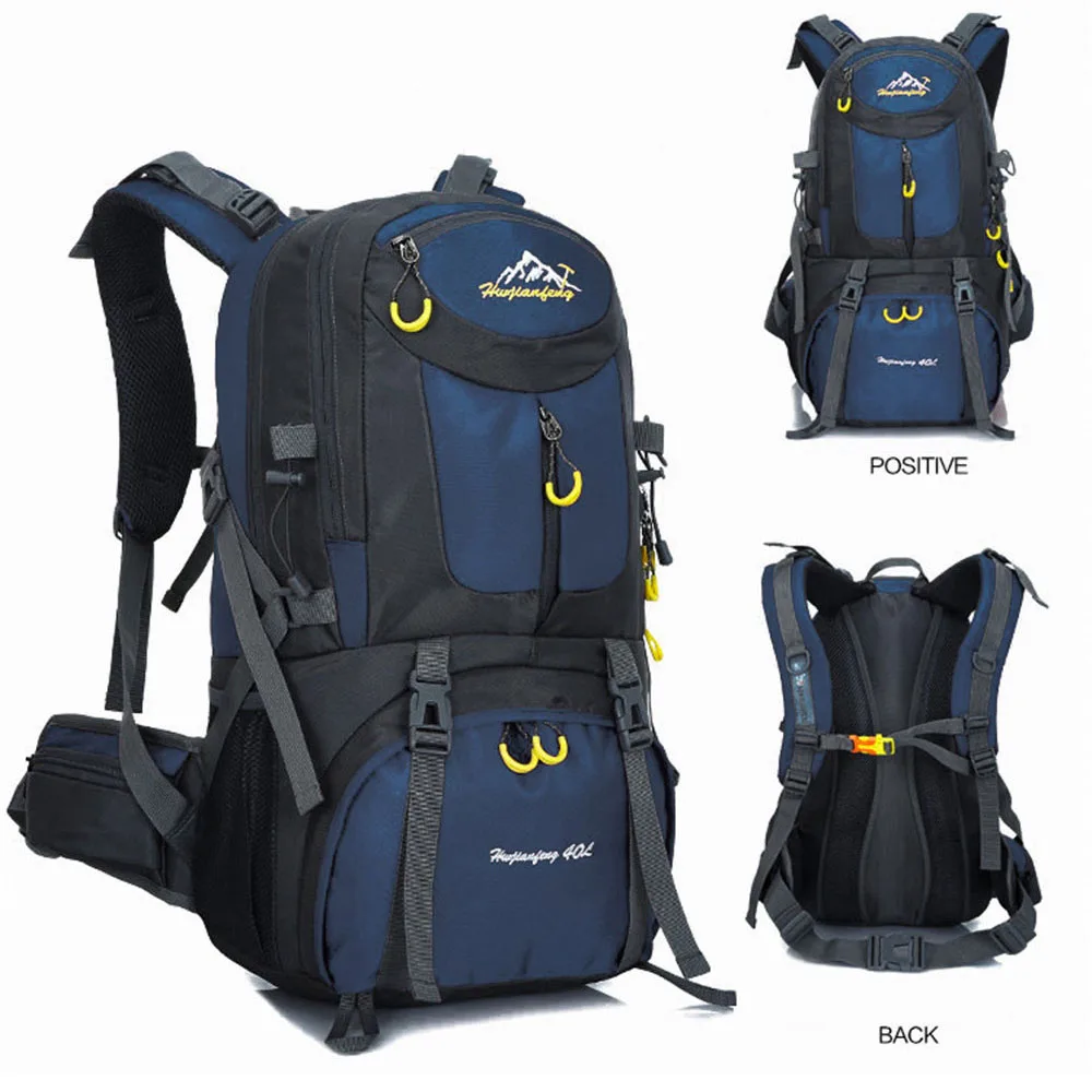 60L рюкзак для спорта на открытом воздухе водонепроницаемые сумки мужчин