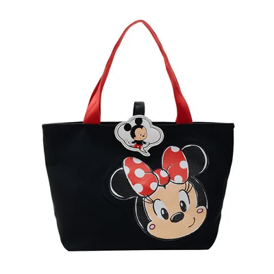 

2021 Disney cartoon Minnie handbag Deluxe handbag Messenger bag shoulder bag cartoon bag ladies beach pocket hand bags for women