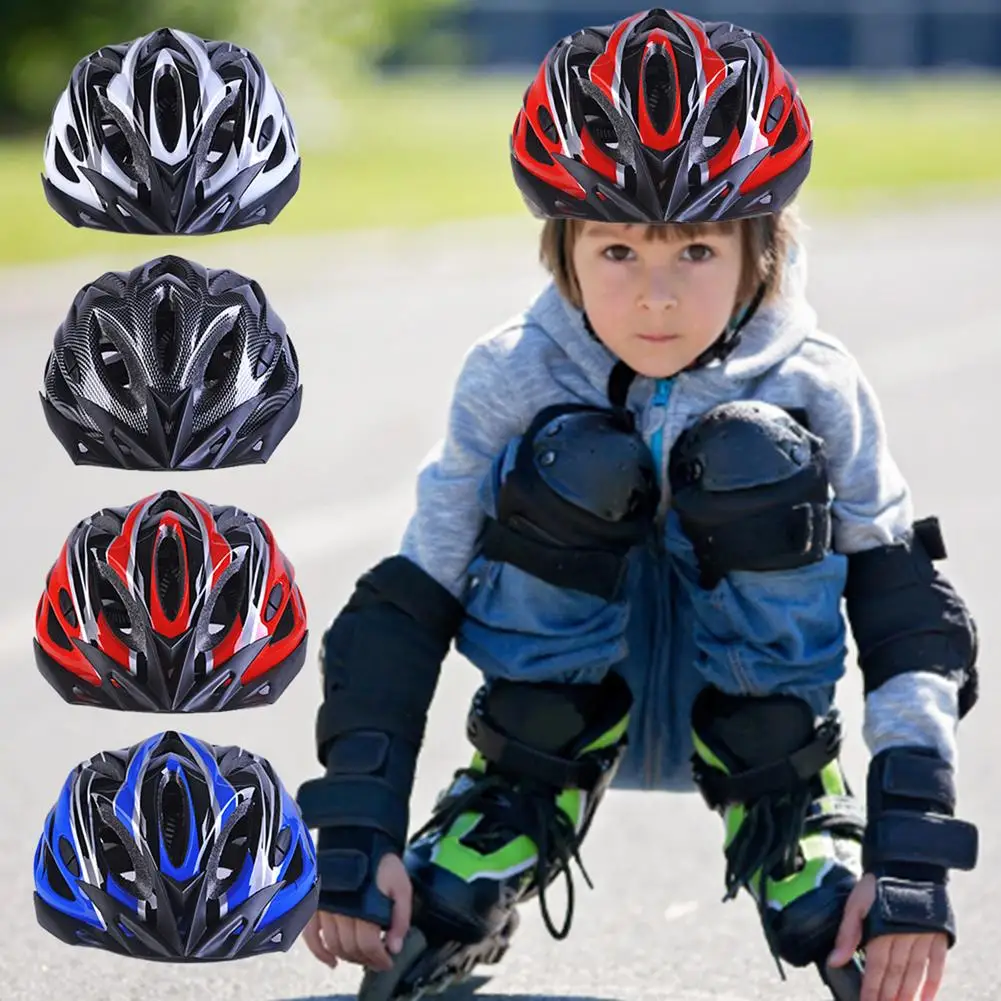 Outdoor Sports Children's Cycling Helmet Electric Bicycle Skating Protective Helmet 50-54cm For Child MTB Road Bike Helmet