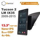 Автомагнитола Ownice для Hyundai Tucson, мультимедийная стерео-система на Android 10,0, 2DIN, для Hyundai Tucson 2 LM IX35 2009-2015, аудиосистема с HDMI 13,3 дюйма, 1920*1080