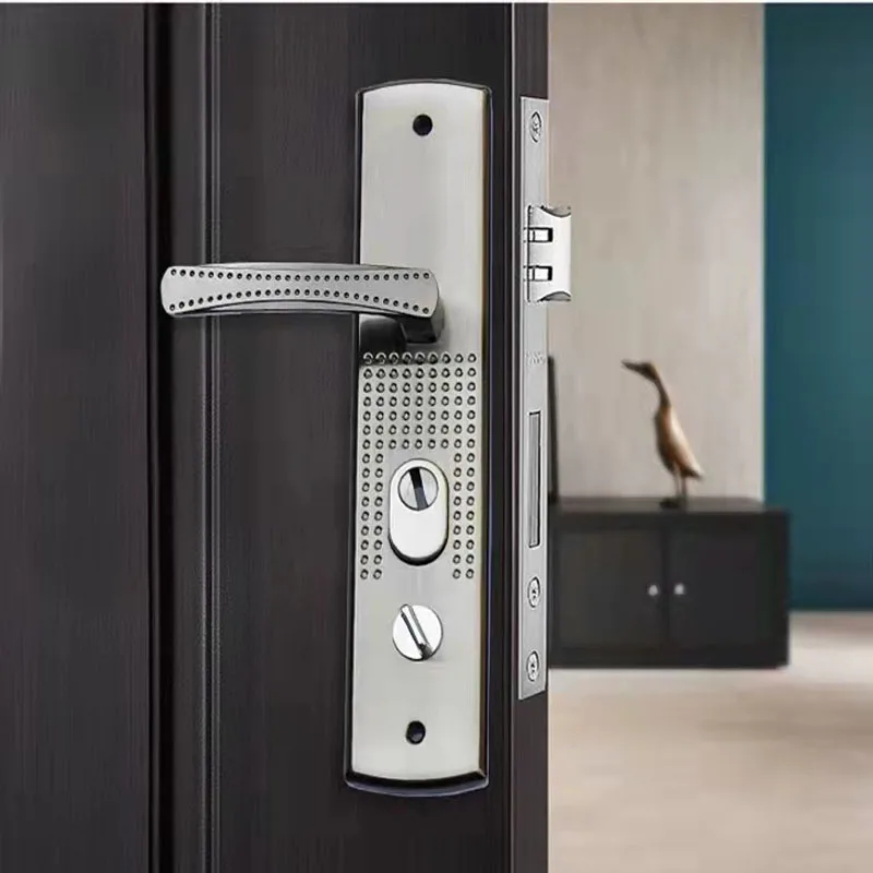 

Universal Security Door Handle Aluminium Alloy Door Handle Thickened Panel Handle Door Lock fittings Household Hardware