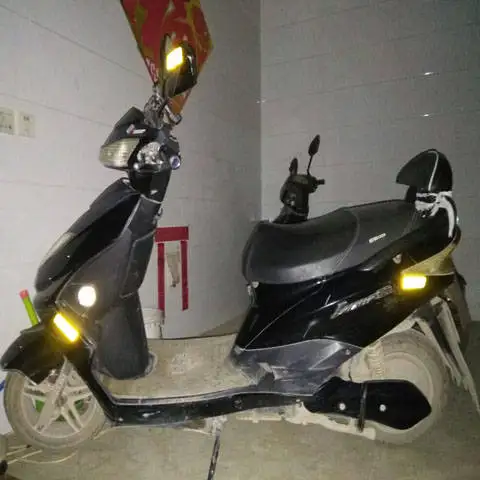 Однотонная Автомобильная Светоотражающая полоса предупреждающая наклейка