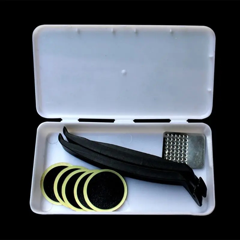 

Portable Mountain Bike Repair Tools Kit Cycling Bicycle Tire Repair Glue Patch for Multi-Purpose Emergency Tire Repair