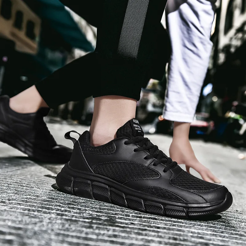

Plus Size Men's Shoes Summer 2020 New Mesh Sneakers Breathable Trendy Shoes Casual Shoes Men's Mesh Shoes