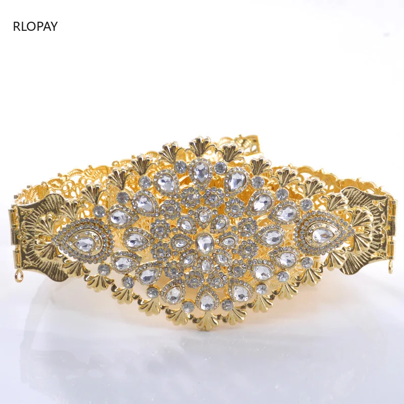 Модные свадебные ювелирные изделия из Марокко ремни для женщин абайя поясные