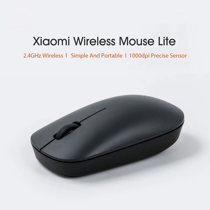 Xiaomi MWWM01 2 4 ГГц 1000 точек/дюйм симметричная беспроводная мышь (черная)|Мыши| |