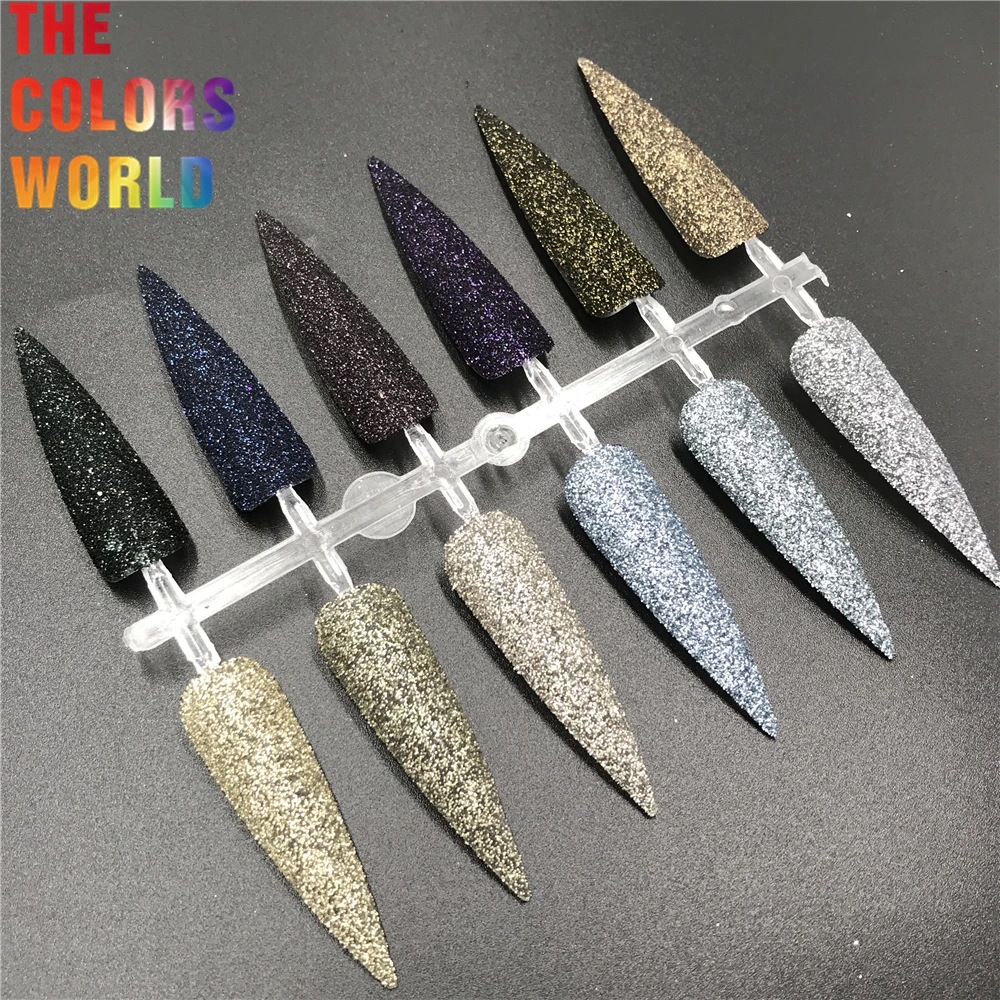 

TCT-040 Dark Gray series Colors 0.2MM Nail Glitter Nail Art Decoration Tumblers Crafts DIY Festival Accessories Party Suppliers