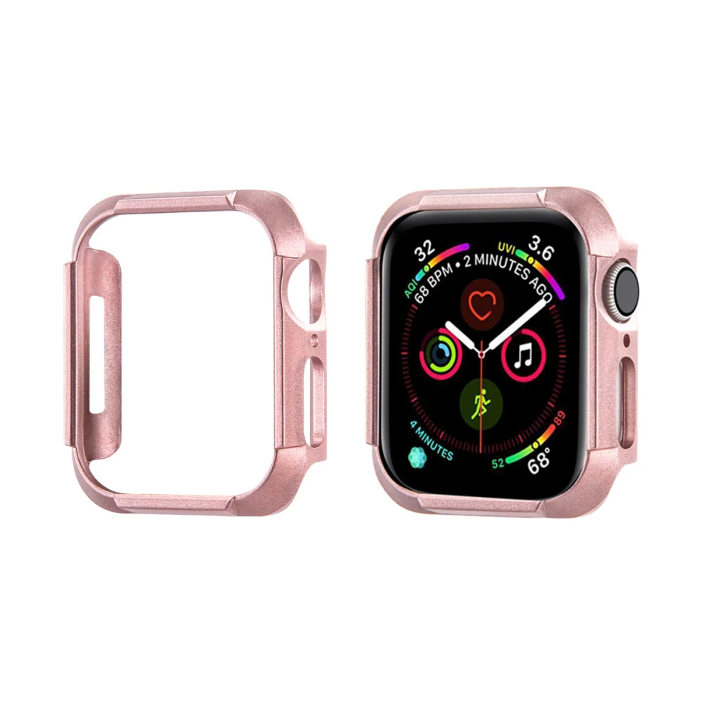 Чехол из поликарбоната для Apple Watch 4, 40 мм, 44 мм, защитный чехол для iWatch 5, 40, 44 мм, бампер для часов, Жесткая Броня, защитная рамка, серия 4