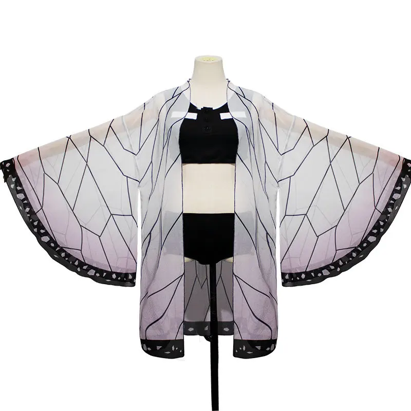 

Demon Slayer Swimsuit Cosplay Women's Cos Butterfly Ninja Tanjiro My Wife Zeni Nidouzi