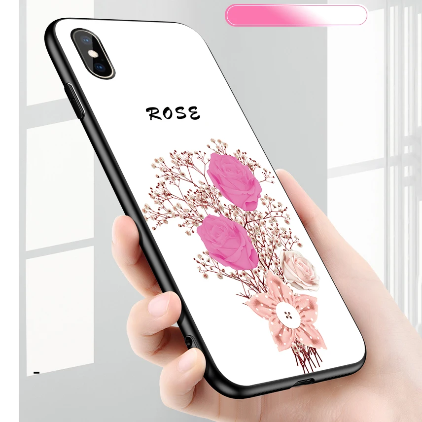 Чехол в виде светящегося стекла для iPhone 6 6s 7 8 Plus чехол телефона УФ-светильник