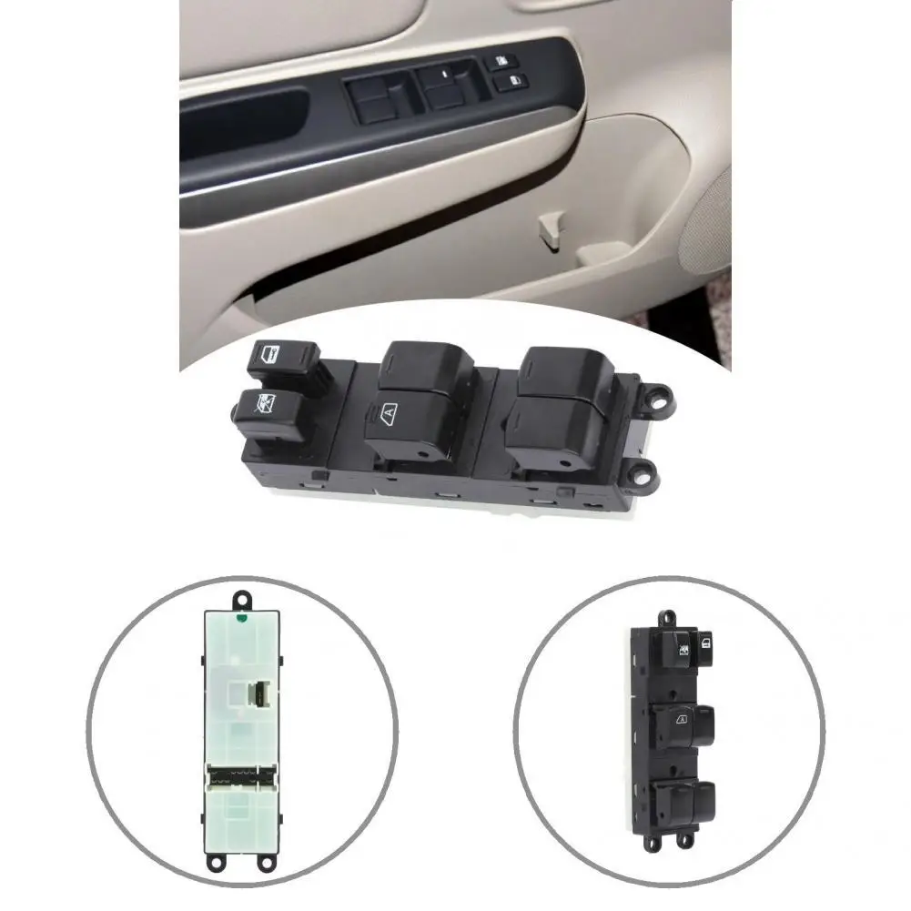 

Прочный переключатель стеклоподъемника с защитой от царапин 25401-2FJ0B, переключатель стеклоподъемника ABS, идеально подходит