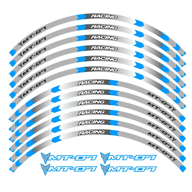 Высококачественные светоотражающие наклейки для мотоциклов YAMAHA 4 цвета|Наклейки