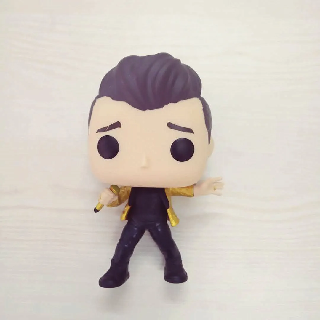 

Rocks Brendon Urie Panic at the Disco #133 Music Model Character Vinyl Doll Action Figure Collection No Box Loose Peripherals