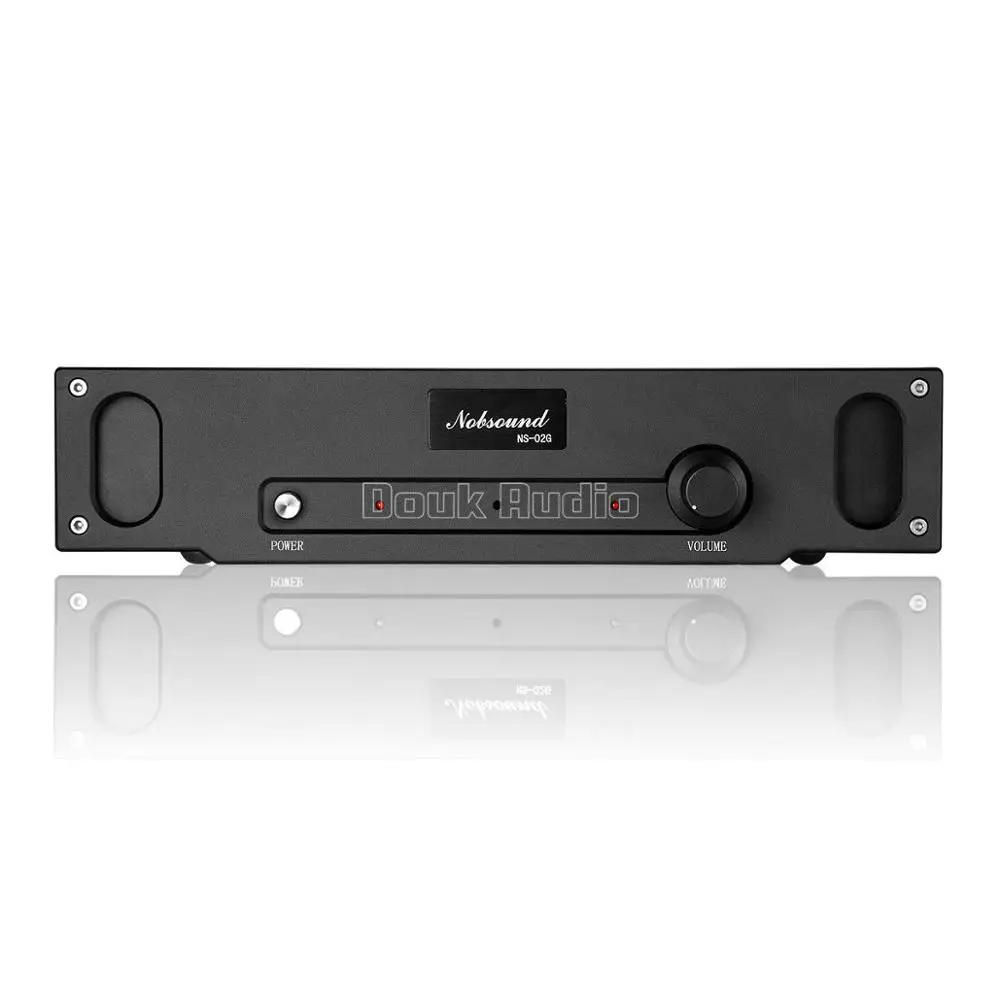 Nobsound Hi-end чистый класс A одиночный 2,0 канальный усилитель аудио HiFi усилитель мощности капот 1969 схема 8 Вт* 2 - Цвет: Черный
