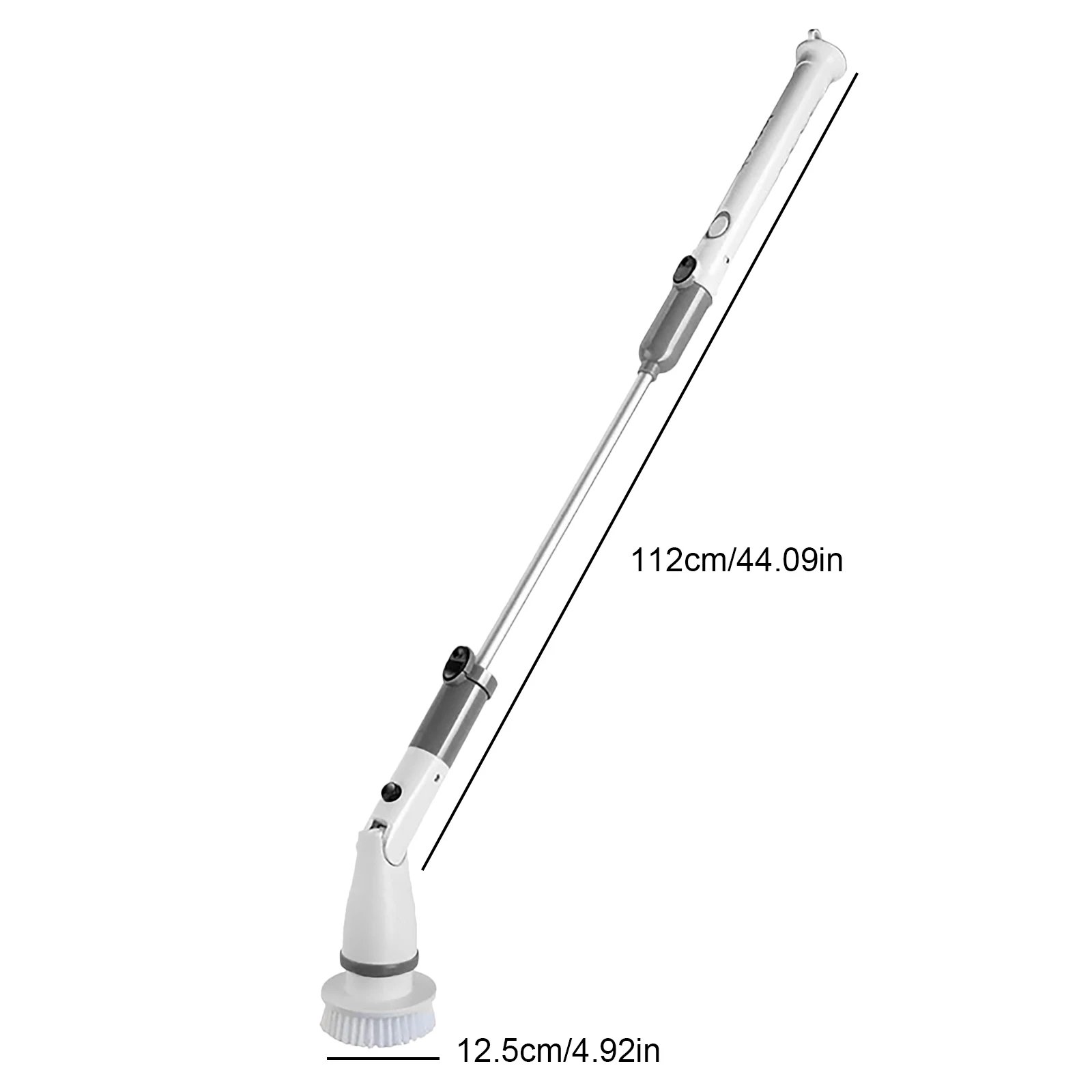 

Electric Spin Scrubber Cordless Handheld Shower Bathroom Scrubber with 3 Replaceable Cleaning Brush Head for Tub Tile Floor Wall