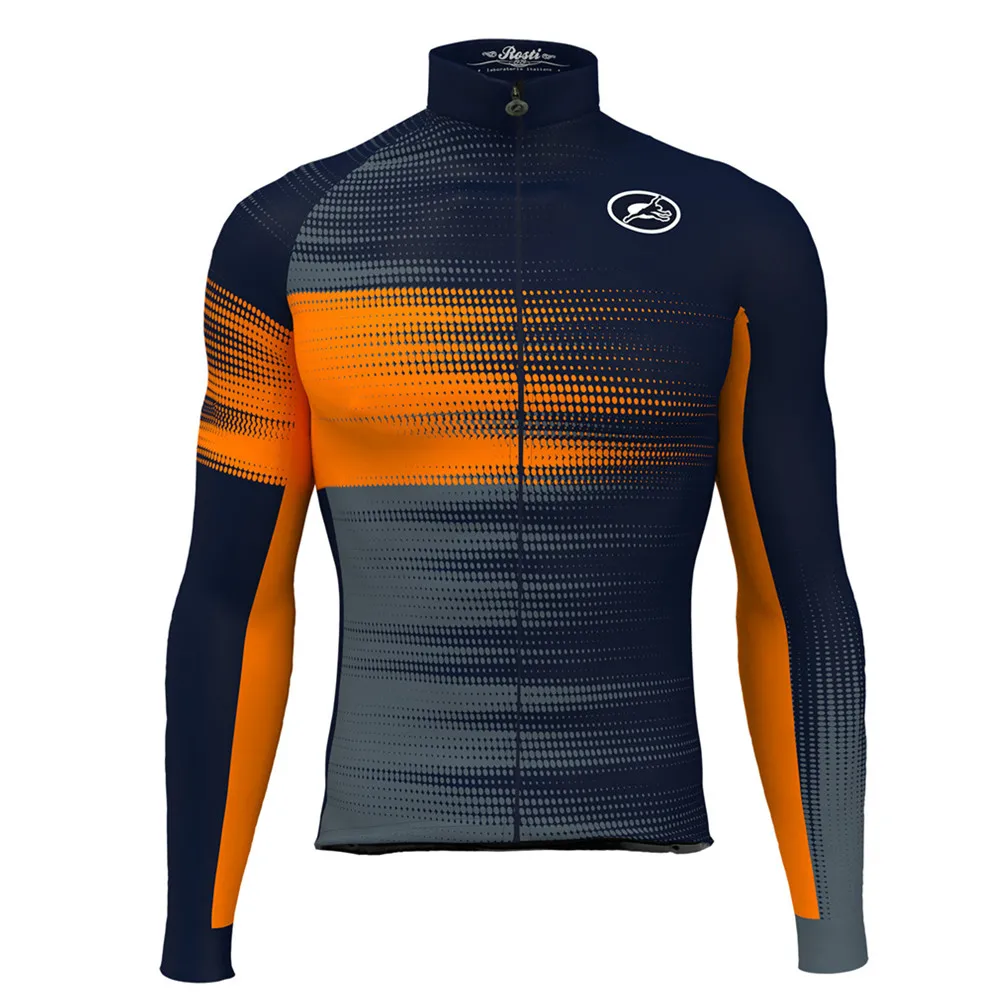 Зимняя мужская одежда ROSTI для велоспорта с длинным рукавом