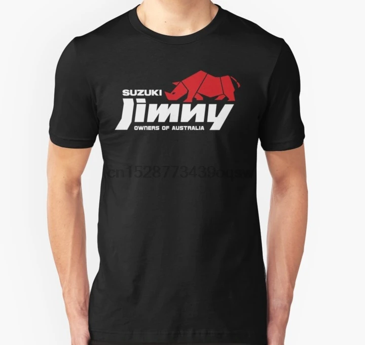 Мужская футболка Suzuki Jimny Owners of Австралия Rhino Red Reverse унисекс с принтом Футболки |