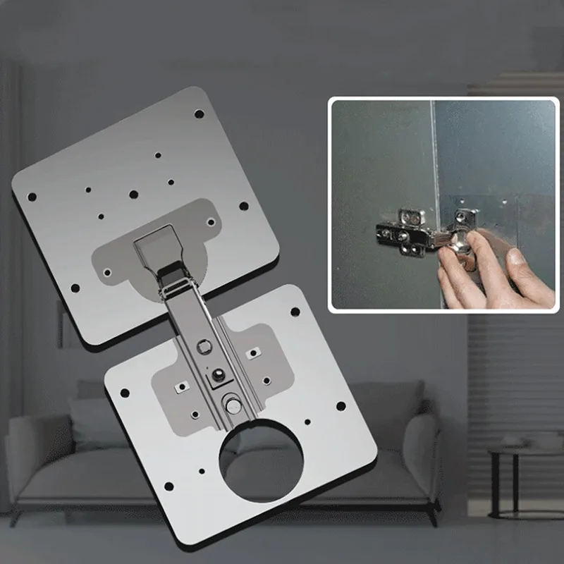 

1/3pcs Hinge Repair Plate Rust Resistant Stainless For Cabinet Furniture Drawer Window Stainless Steel Plate Repair Accessory