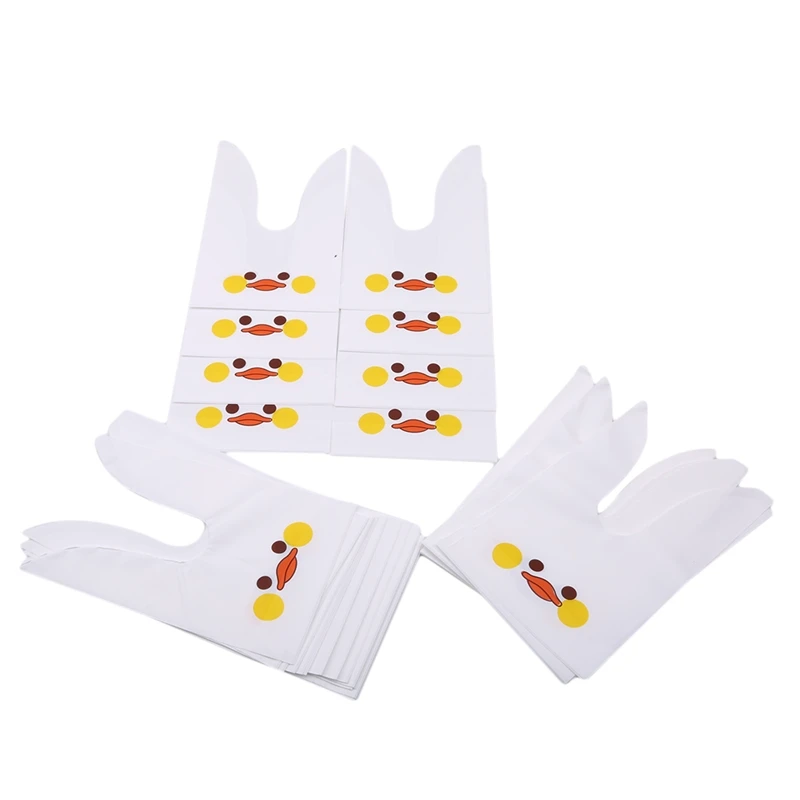 

50Pcs/lot Cartoon Cute Rabbit Long Ear Wedding Birthday Favor Candy Gift Bags Bunny Cookie Snack Biscuit Packaging Bag Supplies