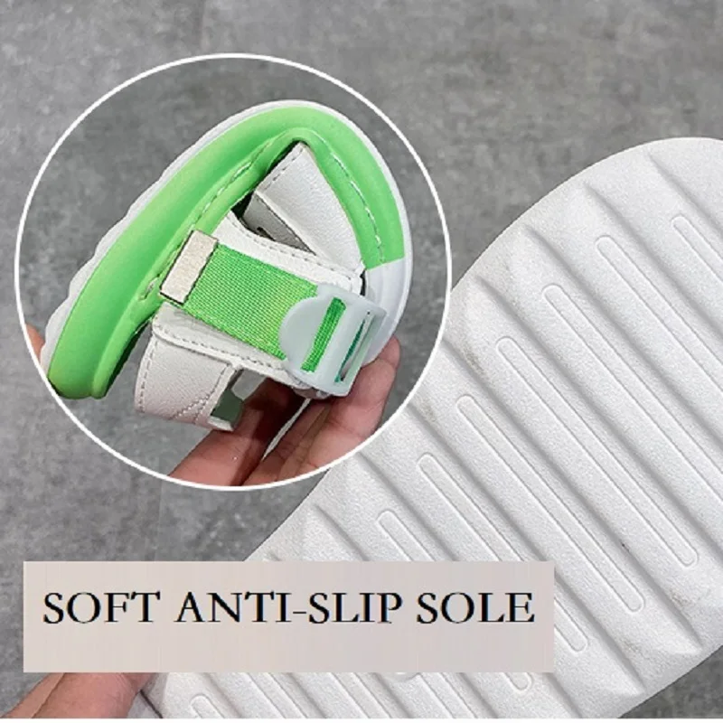 Детские Классические сандалии 2020 новая обувь для девочек Дети Мальчики широкая