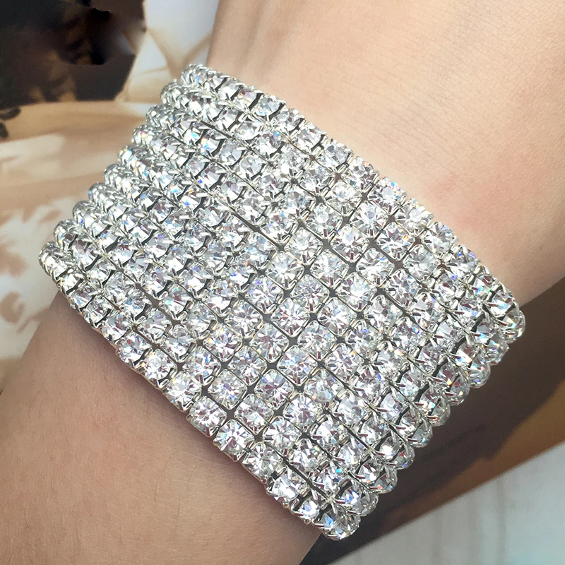 Распродажа 2021 модные блестящие браслеты разных видов для женщин подруг