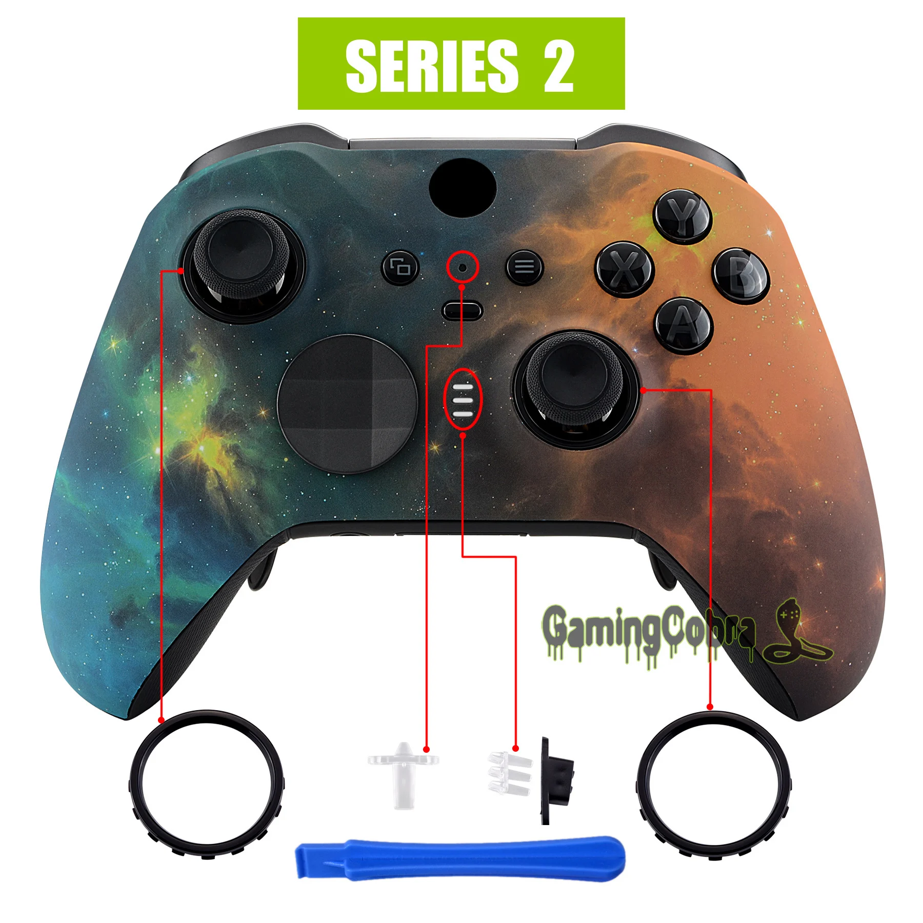 

Запасная панель для корпуса КОРПУСА ДЛЯ контроллера Xbox One Elite Series 2