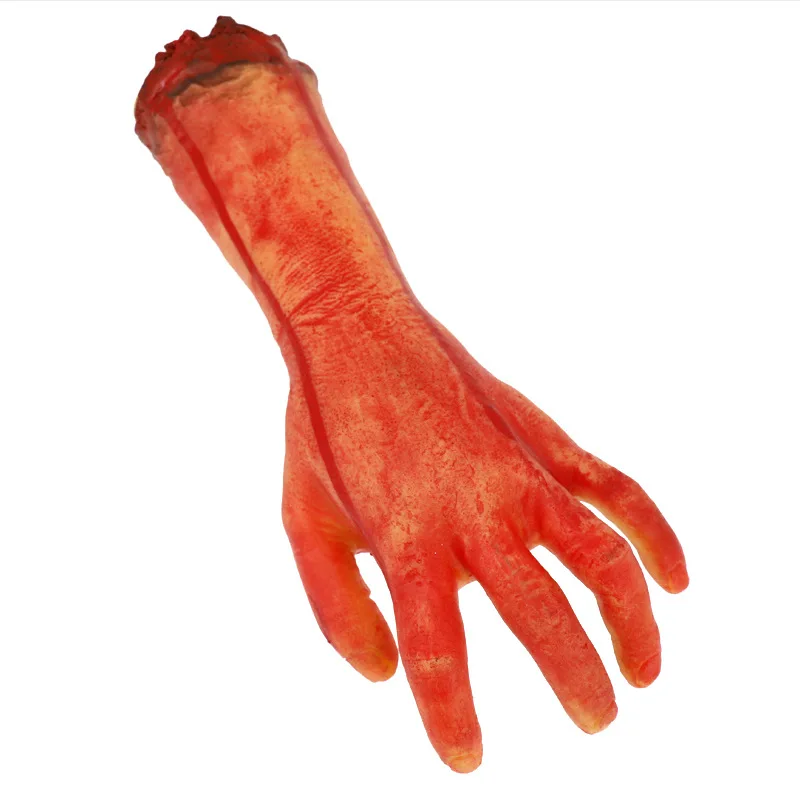 1 шт. Хэллоуин ужас Кровавые руки страшное охотничье украшение для вечеринки