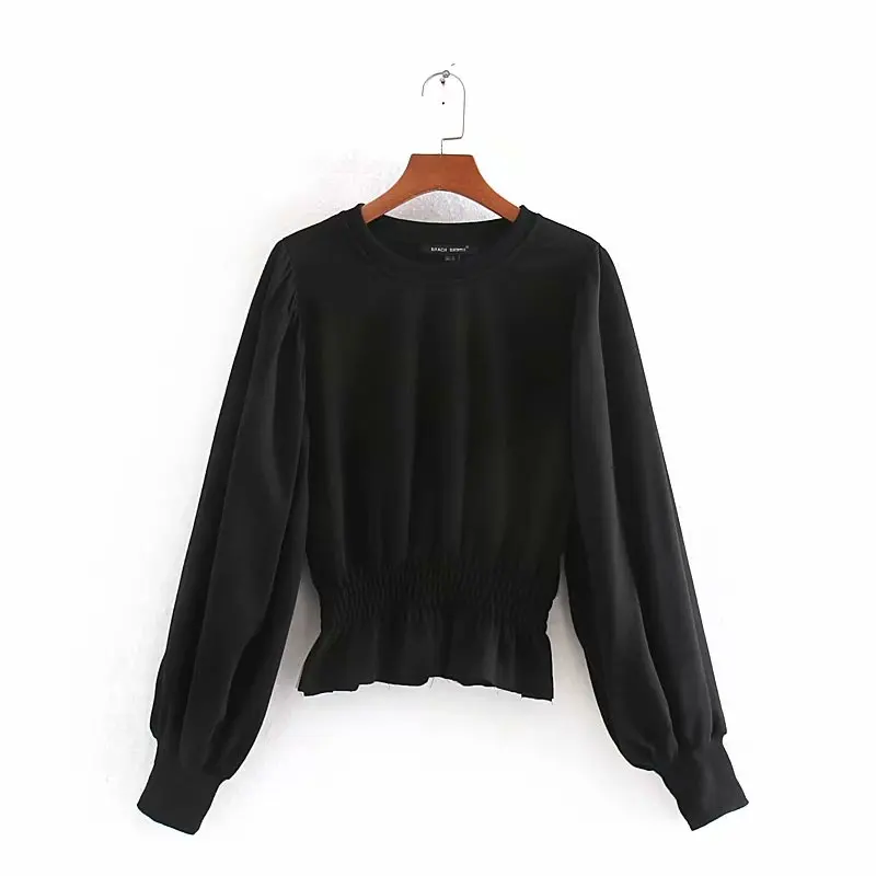 Новинка 2020 женские повседневные тонкие свитшоты ярких цветов с эластичной