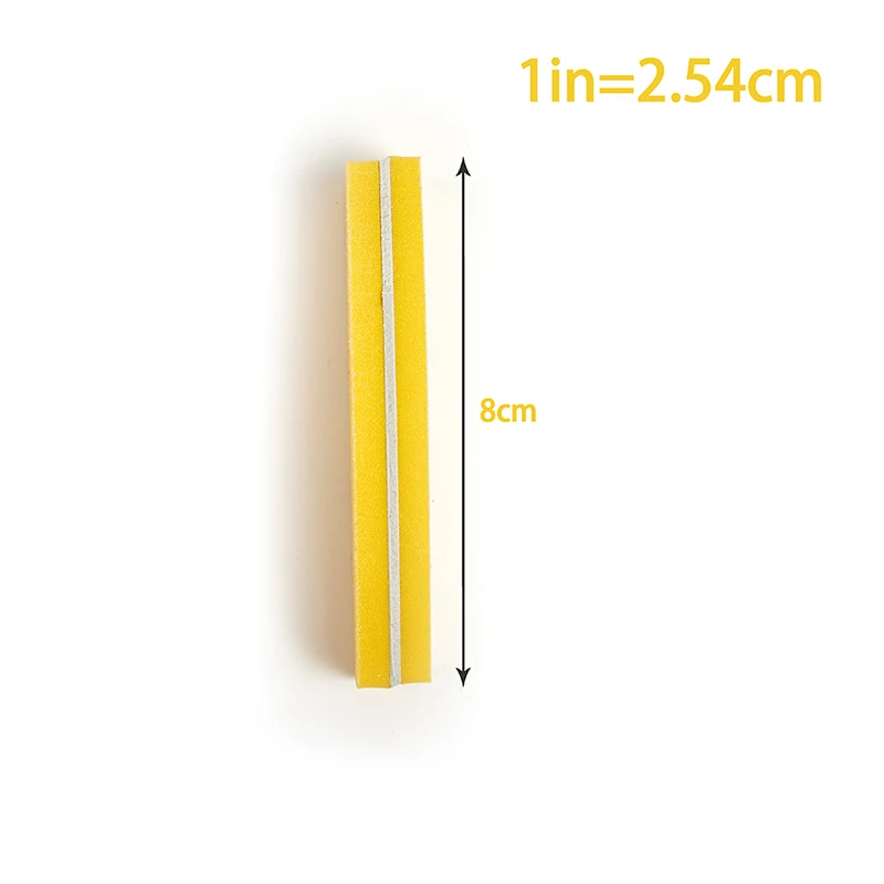 

5 pcs New Sponge Nail files Tips Buffer 100/180 Sanding Block Manicure Pedicure
